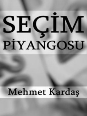 cover image of Seçim Piyangosu